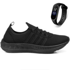 Kit Tênis Esportivo Academia Esporte Corrida Caminhada Treino Confortá