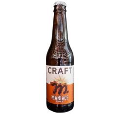 Cerveja MANIACS CRAFT LAGER 355ml