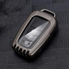 Porta-chaves do carro Capa de liga de zinco inteligente, adequada para Toyota Prius Camry Corolla CHR Prado RAV4 2018, Porta-chaves do carro ABS Smart porta-chaves do carro
