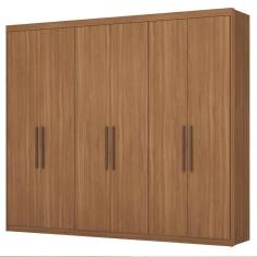 Guarda Roupa Casal 6 Portas 267Cm 63370 Sumatra Amendola Touch Demobile Amendola Touch