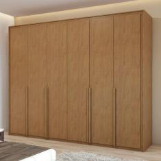 Guarda-roupa 6 Portas 6 Gavetas 100% Mdf Detroid