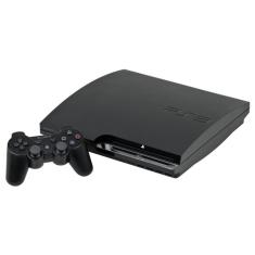 Sony Playstation 3 Slim 320gb Standard Cor Charcoal Black PlayStation 3