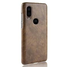 Capa para Moto P50, capa de celular com proteção robusta 360° protege seu telefone capa de couro granulado para Moto P50