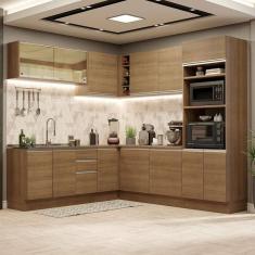 Cozinha Completa 459001 Com Armário E Balcão RusticRustic