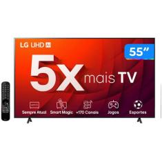 Smart TV 55 4K UHD LED LG 55UR8750 - Wi-Fi Bluetooth Alexa 3 HDMI IA, 