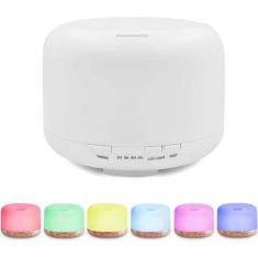 Umidificador De Ar E Difusor Ultrassônico Bivolt - Difusor, Aromatizad