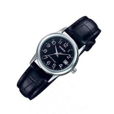 Relógio Casio Preto Feminino LTP-V002L-1BUDF-BR