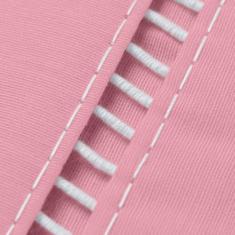 Jogo de Lençol Queen 3 peças Micropercal Ponto Palito 400 fios - Borda