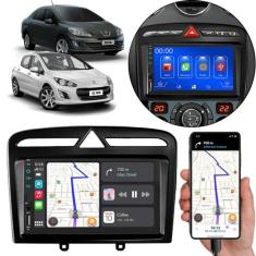 Multimídia 7 Polegadas Peugeot 308 408 2012 A 2016 Android-Auto MP5 Bl