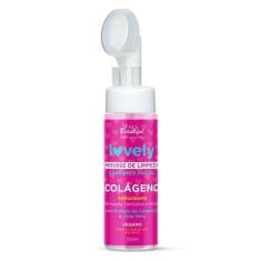 Mousse de Limpeza Sabonete Facial Colágeno Lovely Face Beautiful 
