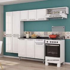 Conjunto Cozinha Rose com Balcão 4 peças - Itatiaia Branco