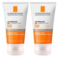 La Roche-Posay Anthelios Ae-Pigmentation Kit com 2 Unidades – Protetor Solar Facial Anti-Idade FPS50-Unissex