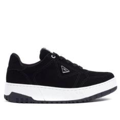 Tênis Feminino Via Marte Branco/preto-Feminino