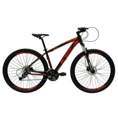 Bicicleta Aro 29 Ksw Xlt 27v K7 Câmbios Shimano Altus Freios a Disco Hidráulicos Suspensão com Trava-Unissex