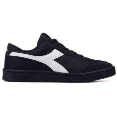 Tênis Casual Diadora Castello Preto e Branco Masculino 37 Preto/Branco Diadora-Masculino