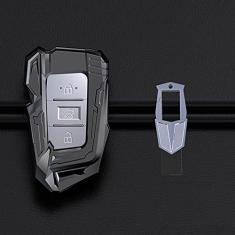 TPHJRM Capa da chave do carro em liga de zinco, capa da chave, adequada para Hyundai ix25 ix35 i10 i20 Solaris Tucson Sonata Santa Fe Sport Elantra