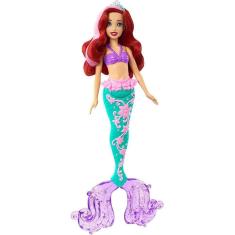 Boneca Princesa Ariel Disney Muda De Cor Na Água - Mattel