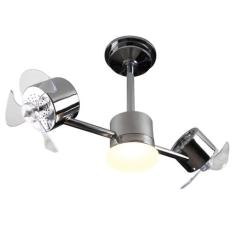 Ventilador De Teto Treviso Infinit Led Cromado Bivolt