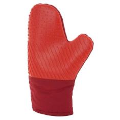Luva de Silicone Vermelha com Tecido Mimo Style