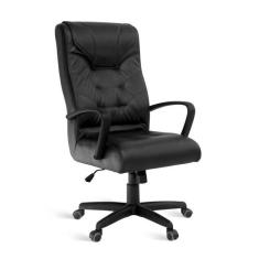 Cadeira Presidente para Escritório Linha Brescia Preto - Design Office