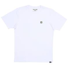 Camiseta Hurley Mini Icon II WT25 Masculina Branco/Militar