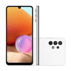 Usado: Samsung Galaxy A32 128GB 4GB Android Branco Desbloqueado - VOKE