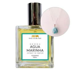 Coffret Perfume Gemma Água-Marinha 100Ml + Pingente Presente - Ponte V