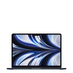 Apple MacBook Air 13&quot;, M2, CPU de 8 núcleos, GPU de 8 núcleos, 16GB RAM, 256GB SSD- Meia-noite