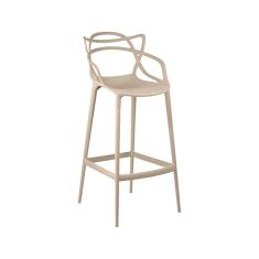 Banqueta Aviv Com Estrutura Em Polipropileno Fratini Fendi