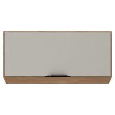 Armário Aéreo Para Cozinha Firenze 1 Porta Amêndola Touch Nude Prime Tx - Demóbile