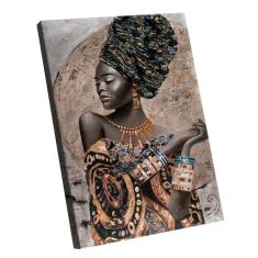 Quadro Decorativo Africana