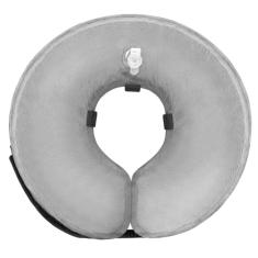 Coleira de cone para cães pequenos, médios e grandes após a cirurgia, coleira inflável de recuperação de coleira de donut, alternativa de cones macios ajustáveis para cães, cones de proteção para cães