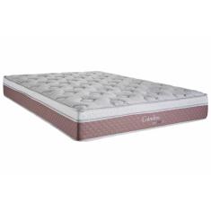 Colchão Queen Molas Maxspring Coimbra Euro Pillow D20 D26 158x198x25cm Herval