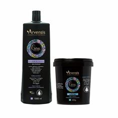 Ativador de Cachos Ondulados 1l e Máscara Ond. 450g