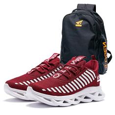 Kit Tenis Masculino Oldsen Jaguar + Mochila Bolsa Notebook