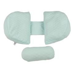 Travesseiros para gravidez, travesseiro de maternidade ajustável de 21 polegadas com capa de travesseiro removível, travesseiros para dormir de lado Travesseiros de cunha para