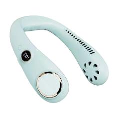 Portátil portátil pendurado pescoço ventilador sem folhas ventilador sem folhas
