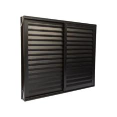 Janela 3 folhas veneziana 120x100 - Esquadrias e Vidraçaria Queiros