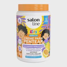 Creme de Pentear Salon Line Kids Cachinhos Hidratados Maracujá 1kg
