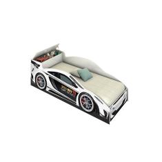 Cama Carro Solteiro Branco - Vitamov