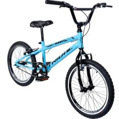 Bicicleta Infantil Aro 20 Bmx Cross Tridal Bike Freios V-Brake (Azul Céu)
