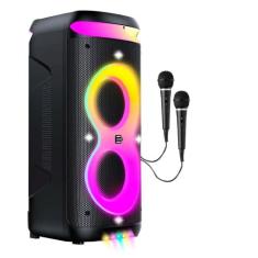 Caixa de Som Pulse Pulsebox 3 Sp511 MultiLED BT/TWS/USB 1400w - 2 Mic