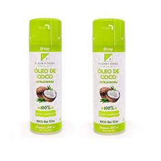 Kit com 2 Óleo de Coco Extravirgem Spray 200 ml Klein Foods