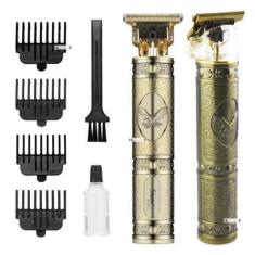 Maquina Acabamento Cabelo Barba Detalhe Sem Fio Recarregável