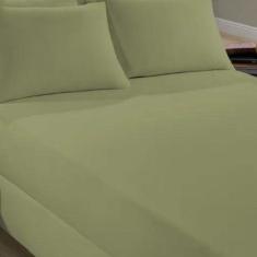 Lençol Casal com Elástico em Malha 100% Algodão Macio Avulso - Sul Bra