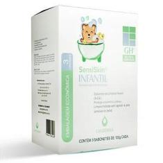 SABONETE SENSISKIN GH  INFANTIL  3 Unidades