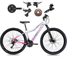 Bicicleta Aro 29 Mtb Feminina Absolute Hera Bike 21v Shimano à Disco Q