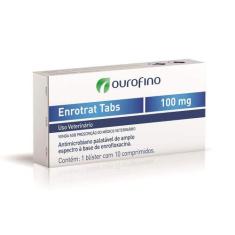 Enrotrat Tabs Ourofino 10 Comprimidos de 100mg