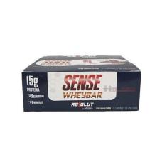 Caixa de barra de Proteína Sense Whey Bar com 12 unidade - Absolut Nut