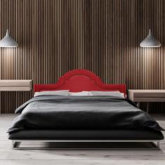 Cabeceira King Diamond Provence Vermelho 195 X 60 - RBL